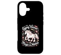 Carcasa para iPhone 17 Gypsy Vanner Magic in Motion, Amante de los Caballos, equitación