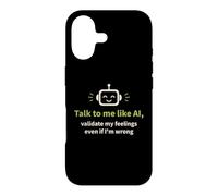 Carcasa para iPhone 17 Háblame como IA y Valida mis Sentimientos