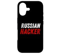 Carcasa para iPhone 17 Hacker Ruso Ciberseguridad Humor Code Breaker Rusia Coder