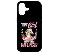 Carcasa para iPhone 17 Haflinger Outfit for Women Horse Girl Riding Haflinger