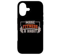 Carcasa para iPhone 17 Haga del Fitness un hábito - Mensajes motivacionales