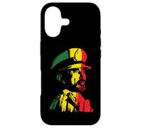 Carcasa para iPhone 17 Haile Selassie Art Etiopía Reggae Rasta