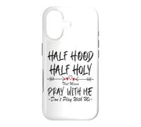 Carcasa para iPhone 17 Half Hood Half Holy, eso Significa Que Reza Conmigo, no juegues a Arrow