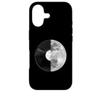 Carcasa para iPhone 17 Half Moon Vinyl Record Design - Music Lover Lunar Graphic