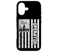 Carcasa para iPhone 17 Ham Radio Operator | USA Flag Home Pride Amateur Radio
