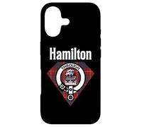 Carcasa para iPhone 17 Hamilton Clan Escocés Nombre Escudo De Armas Tartán