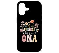 Carcasa para iPhone 17 Happiness is Being an OMA Floral Design OMA Mother's Day