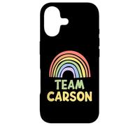 Carcasa para iPhone 17 Happy Colorful Team Carson Rainbow Pride Green Yellow