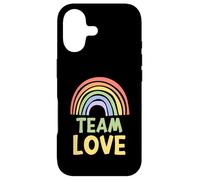 Carcasa para iPhone 17 Happy Colorful Team Love Rainbow Pride Green Yellow