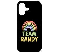 Carcasa para iPhone 17 Happy Colorful Team Randy Rainbow Pride Green Yellow
