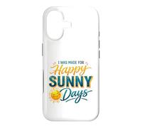 Carcasa para iPhone 17 Happy Sunny Days Sonriente Sol Verano Amante