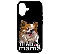 Carcasa para iPhone 17 Happy The Dog Mama Chihuahua Perro Chiwawa de Pelo Largo