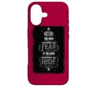 Carcasa para iPhone 17 Harry Potter Nothing To Fear Poster