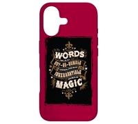 Carcasa para iPhone 17 Harry Potter Words Are Magic