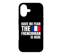Carcasa para iPhone 17 Have No Fear The Frenchman Is Here Frase Divertida Francés