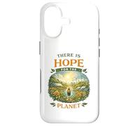Carcasa para iPhone 17 Hay Esperanza para el Planeta Solarpunk Día de la Tierra Vida Verde