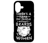 Carcasa para iPhone 17 Hay un Nombre para la Gente sin Barba, Las Mujeres se