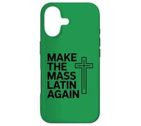 Carcasa para iPhone 17 Haz de Nuevo la Cruz católica Tradicional en latín