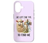 Carcasa para iPhone 17 He Left The 99 to Find Me Matthew 18:12 He Left The 99 Sheep