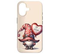 Carcasa para iPhone 17 Heart GNOME Love Be Mine Balloon For Women Cute Valentine