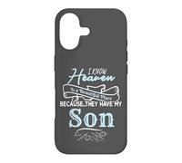 Carcasa para iPhone 17 Heaven Is A Beautiful Place Because They Have My Son