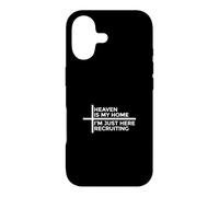 Carcasa para iPhone 17 Heaven Is My Home I'm Just Here Recruiting