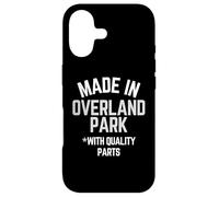 Carcasa para iPhone 17 Hecho en Overland Park Funny Lema Nacido en Overland Park