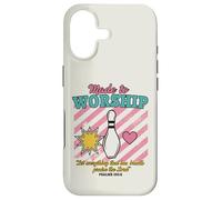 Carcasa para iPhone 17 Hecho para Adorar Alabar al Señor Fe Cristiana