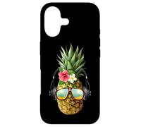 Carcasa para iPhone 17 Hello Summer Graphic tee Shirt, Funny Summer Beach Pineapple