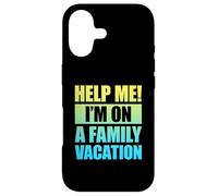 Carcasa para iPhone 17 Help Me I'm On A Family Vacation