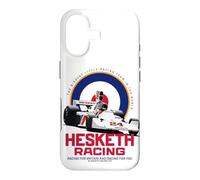 Carcasa para iPhone 17 Hesketh Racing Campeón del Mundo Británico Equipo Vintage Classic