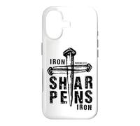 Carcasa para iPhone 17 Hierro afila Hierro, Entrenamiento bíblico Cristiano para Hombres