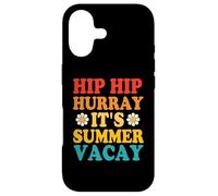 Carcasa para iPhone 17 Hip Hip Hip Hurray Sus Vacaciones de Verano