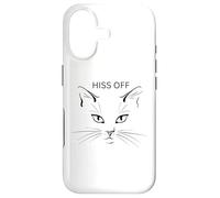 Carcasa para iPhone 17 Hiss Off Cat Divertidos Gatos sarcásticos Amantes de los Gatos.