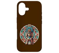 Carcasa para iPhone 17 Historia de la Estatua del Guerrero Azteca y Calendario Maya de Méx