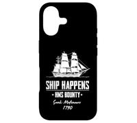 Carcasa para iPhone 17 HMS Bounty Pitcairn Island Motín Fletcher Christian Tahití