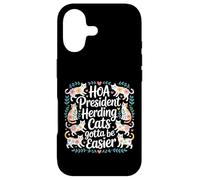 Carcasa para iPhone 17 HOA President Herding Cats Gotta Be Easier -