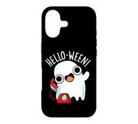 Carcasa para iPhone 17 Hola-Ween Funny Ghost Pun