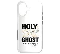 Carcasa para iPhone 17 Holy Ghost Energy Cute Halo Ghosts Christian Halloween