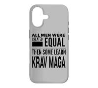 Carcasa para iPhone 17 Hombres APRENDEN Krav Maga Declaración de Luchador de autodefensa de Israel