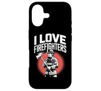 Carcasa para iPhone 17 Homenaje heroico al Bombero I Love Firefighters