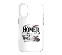 Carcasa para iPhone 17 Homer Iliad Odyssey Poesía Griega Antigua