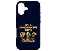 Carcasa para iPhone 17 Homo Erectus Cosa Graciosa Antropología Paleoantropología