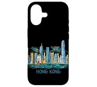 Carcasa para iPhone 17 Hong Kong China Viaje Souvenir City Landmark Gift
