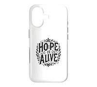 Carcasa para iPhone 17 Hope is Alive - Cita inspiradora de fe Cristiana