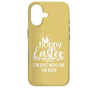 Carcasa para iPhone 17 Hoppy Easter Hour Some Bunny Needs Beer Here for The Hops