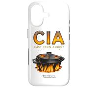 Carcasa para iPhone 17 Horno holandés con Texto en alemán CIA Cast Iron Addict Dutch Oven