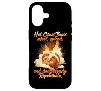 Carcasa para iPhone 17 Hot Cross Buns Sweet Spiced and Dangerously Repeatable