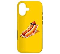 Carcasa para iPhone 17 Hot Dog Beach Wiener Funny Holiday Lover Juego de Palabras Ingenioso Humor Arte