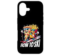 Carcasa para iPhone 17 How To Ski Funny Pizza French Fries